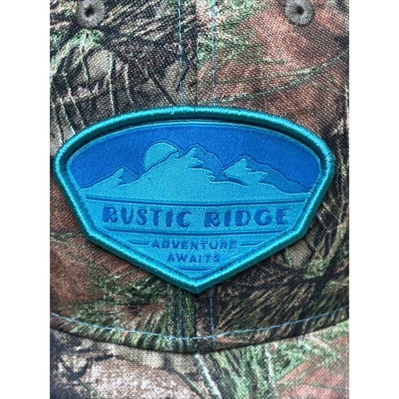 Rustic Ridge Mountains Camo Women Mossey Oak Cap Adjustable Trucker Hat Outdoor - Picture 3 of 11